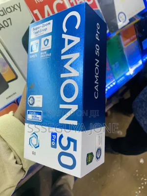 New Tecno Camon 50 Pro 256 GB Black