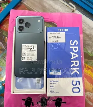 New Tecno Spark 50 128 GB Black