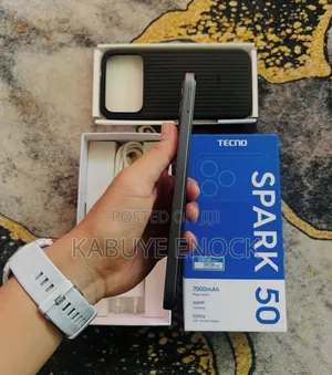 New Tecno Spark 50 128 GB Black