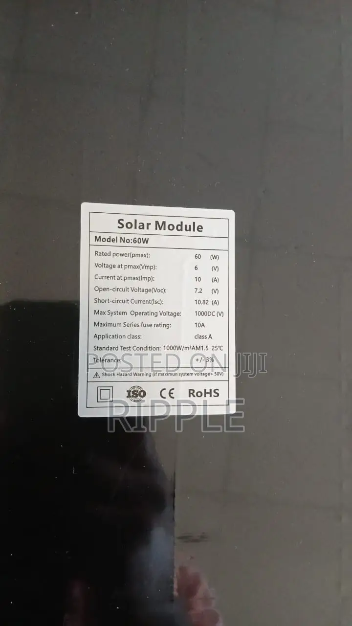 300W Solar LED Floodlight 60W Panel | Outdoor Security Area Light