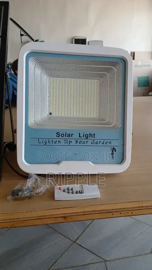 300W Solar LED Floodlight 60W Panel | Outdoor Security Area Light