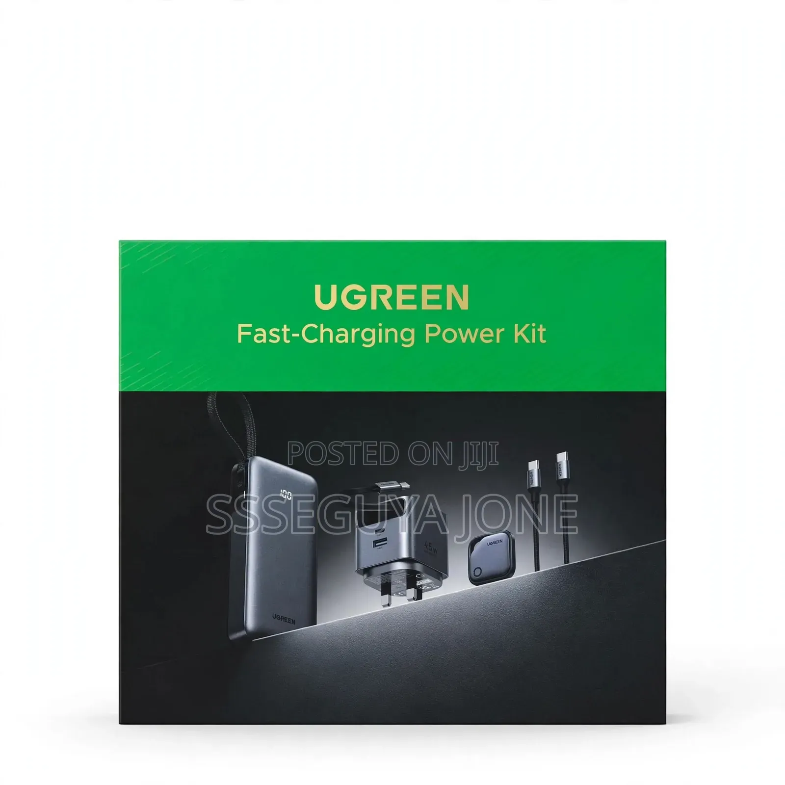Ugreen Charging Kit With Charger and Power Bank Bluetooth Finder