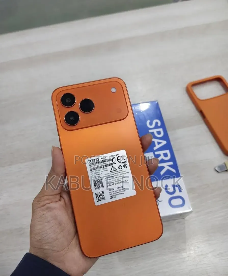 New Tecno Spark 50 128 GB Orange