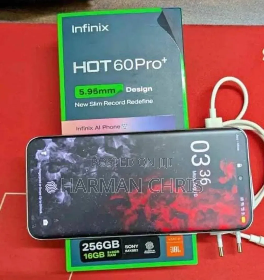 New Infinix Hot 60 Pro+ 256 GB Gray