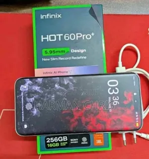 New Infinix Hot 60 Pro+ 256 GB Gray