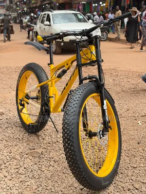 Spring Fat Bike Yellow