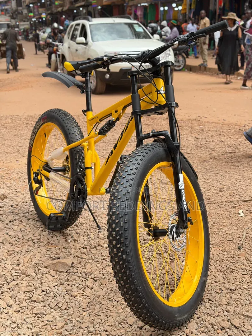 Spring Fat Bike Yellow