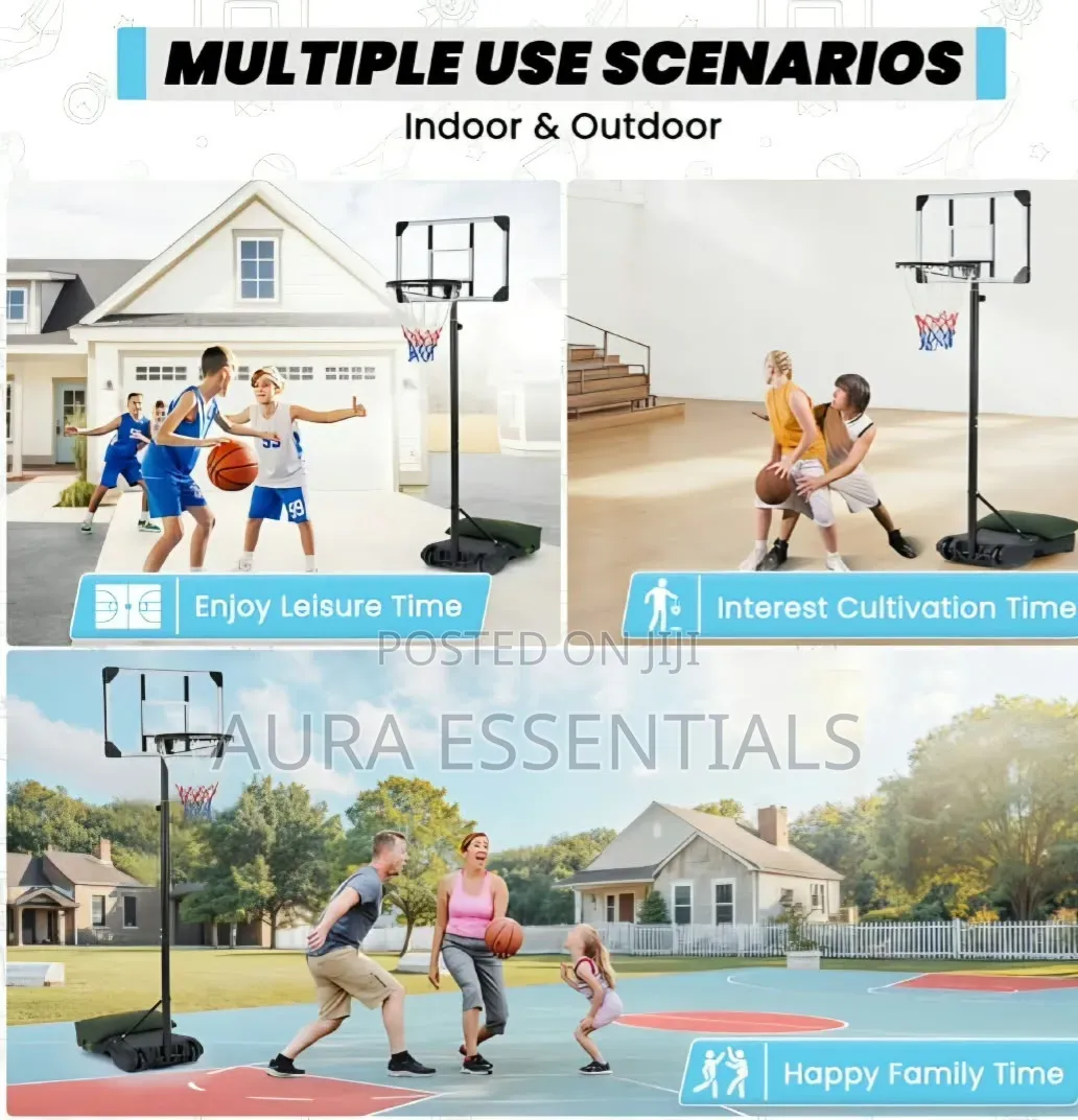 Freestanding Children's Basketball Hoop 243cm