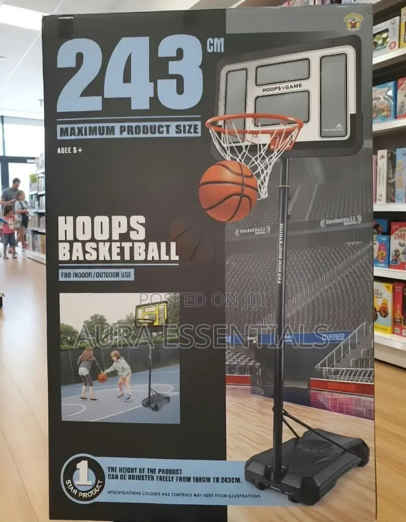 Freestanding Children's Basketball Hoop 243cm