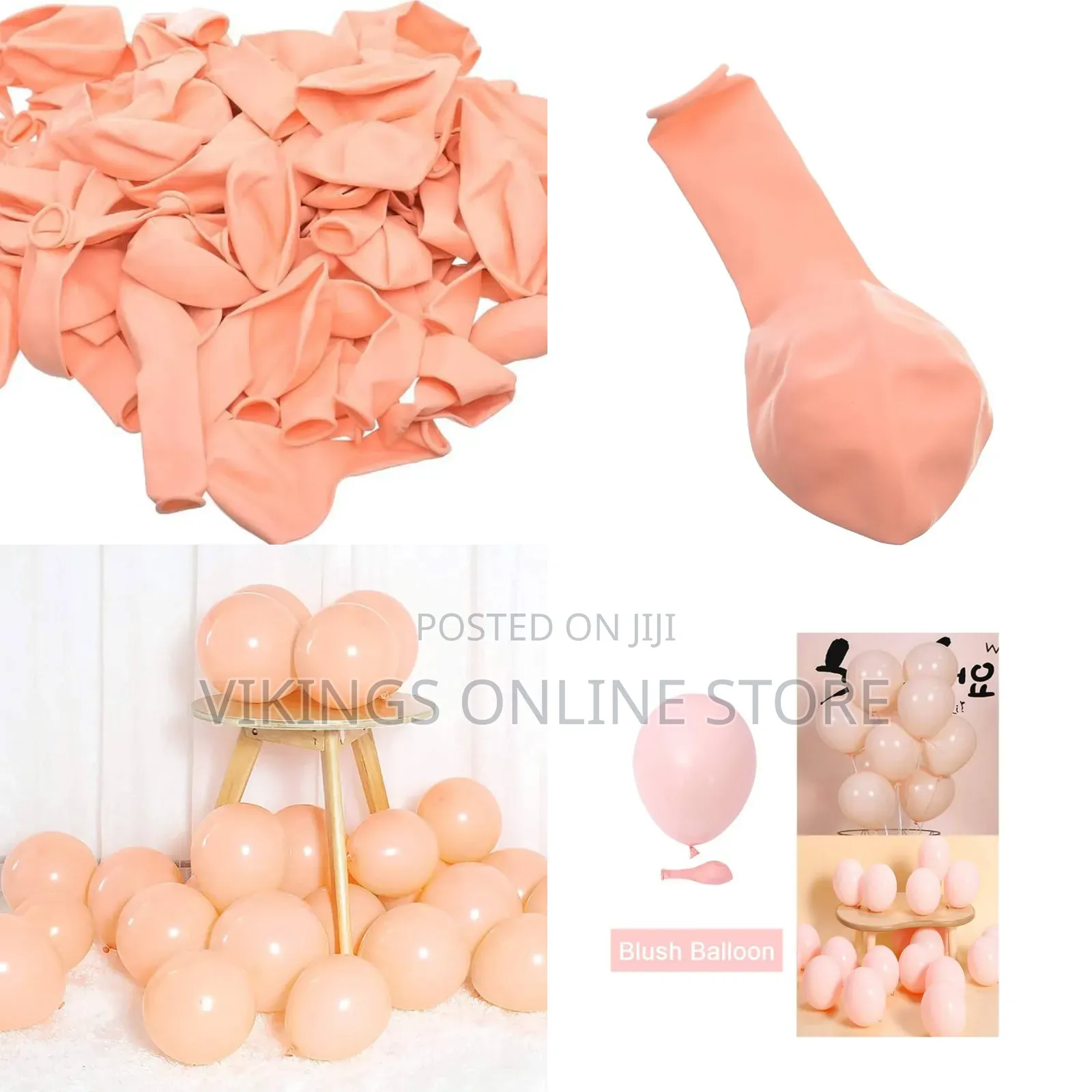 Peach Colour Balloons 12inch 100pcs for Birthday,wedding, Graduation