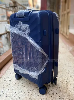 Chester Navy Blue Suitcase