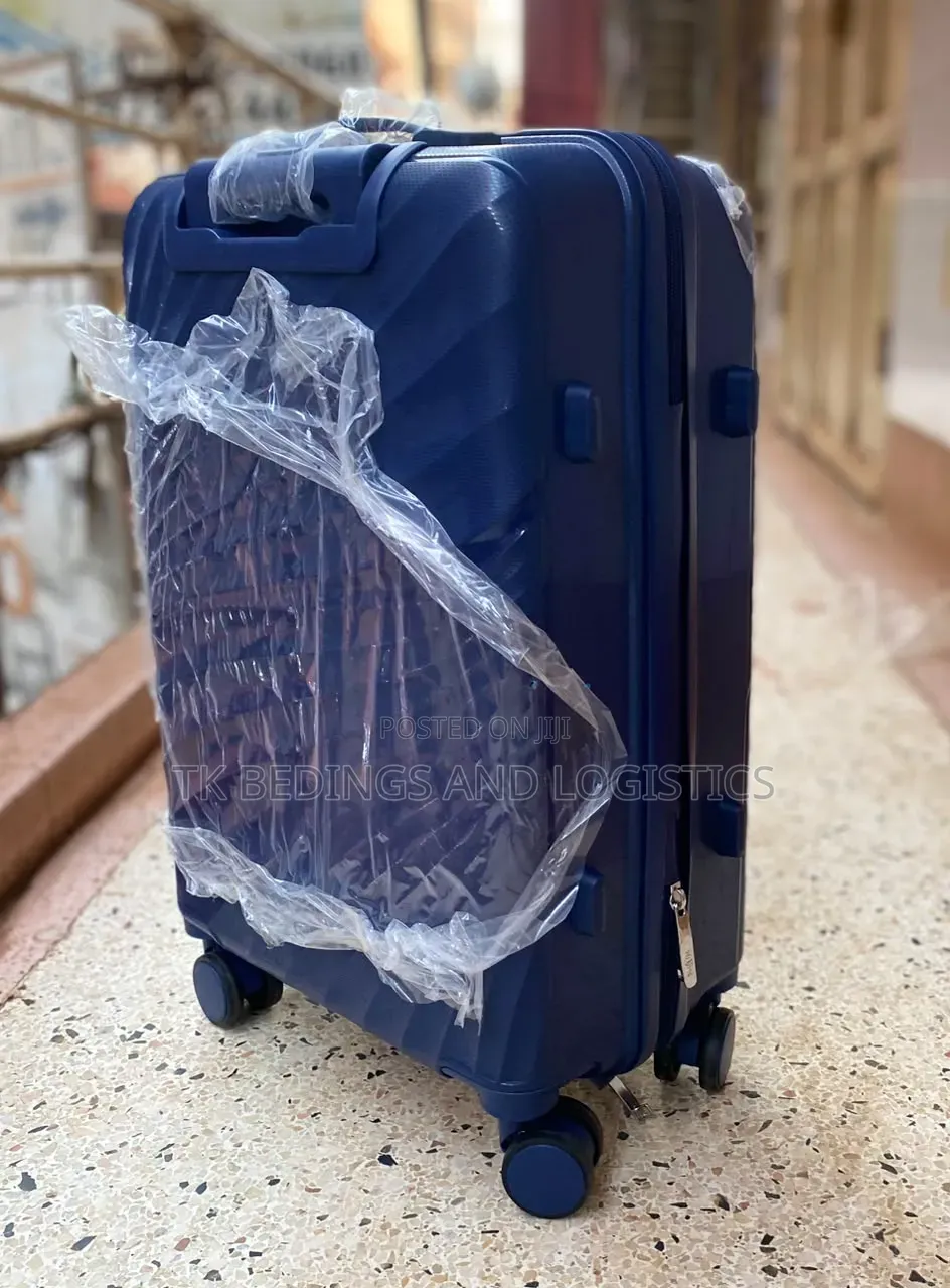 Chester Navy Blue Suitcase