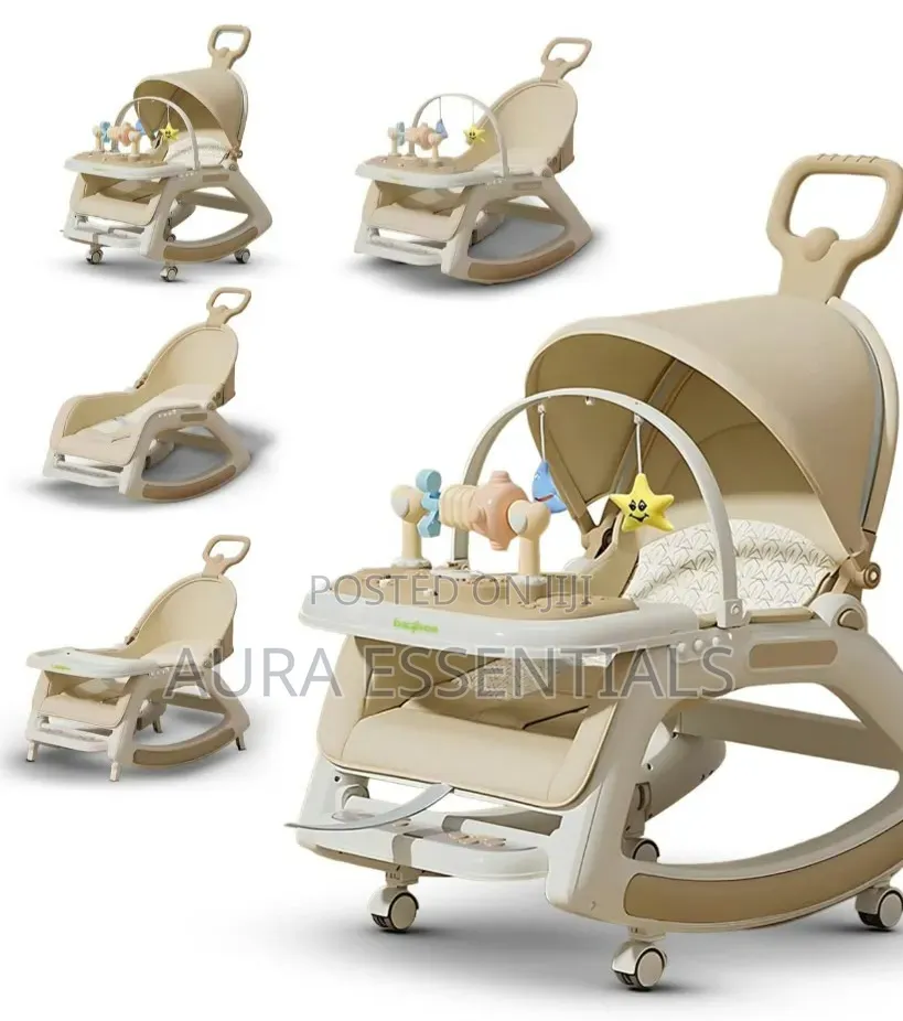 5-in-1 Multi-Functional Baby Chair and Musical Walker