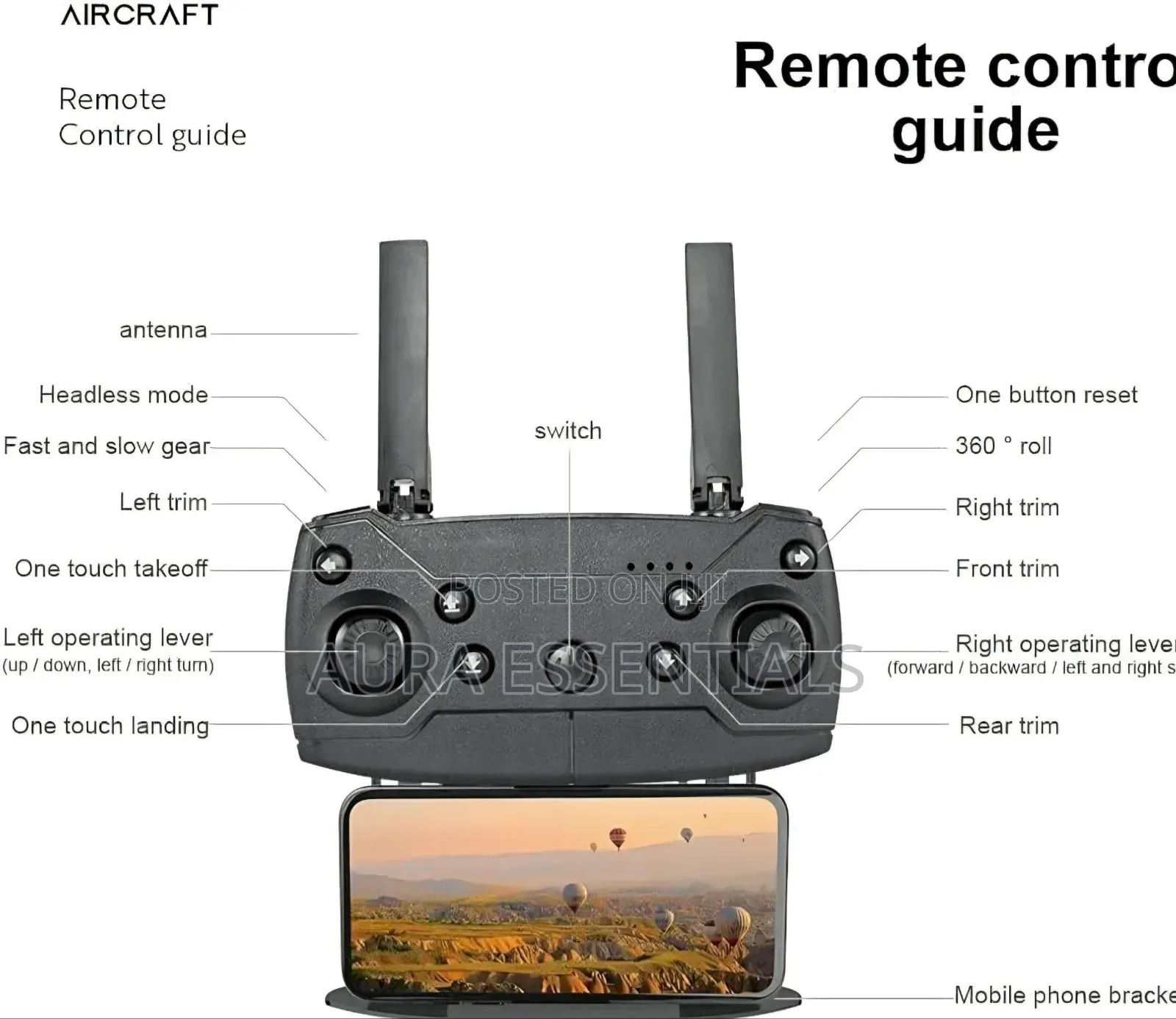 FPV Camera Obstacle Avoidance Drone