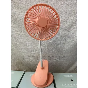Portable Clip-on Desktop Fan – Rechargeable Personal Mini Fan