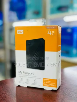 Western Digital (WD) My Passport 4TB Portable External Hard Drive