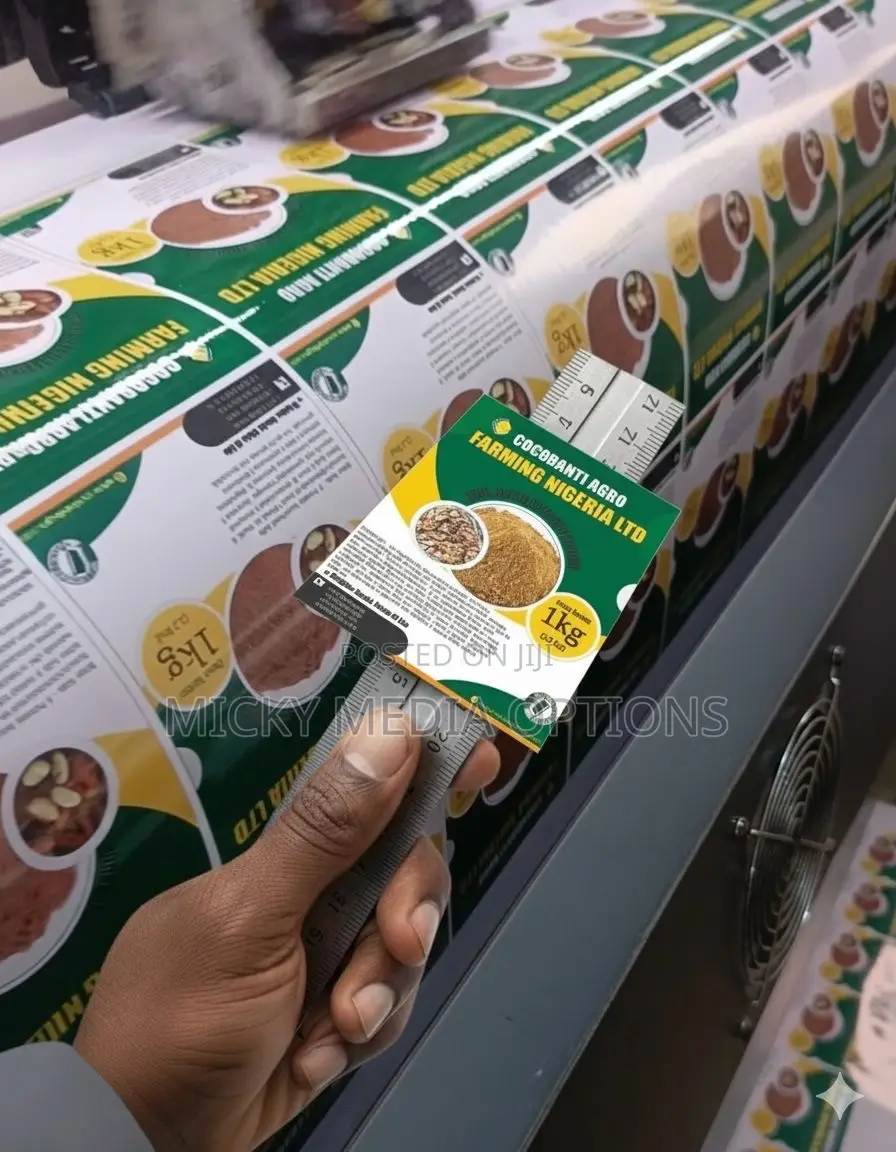 Custom Printed & Cut Stickers/ Labels