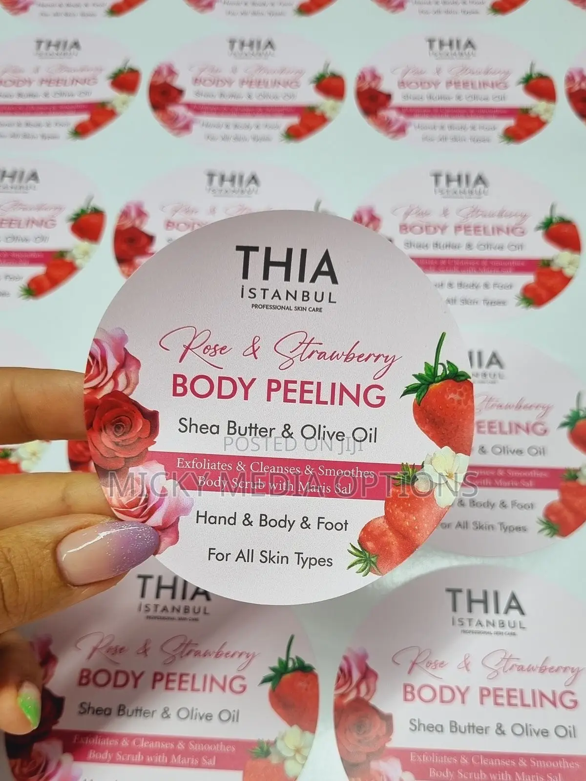 Custom Printed & Cut Stickers/ Labels
