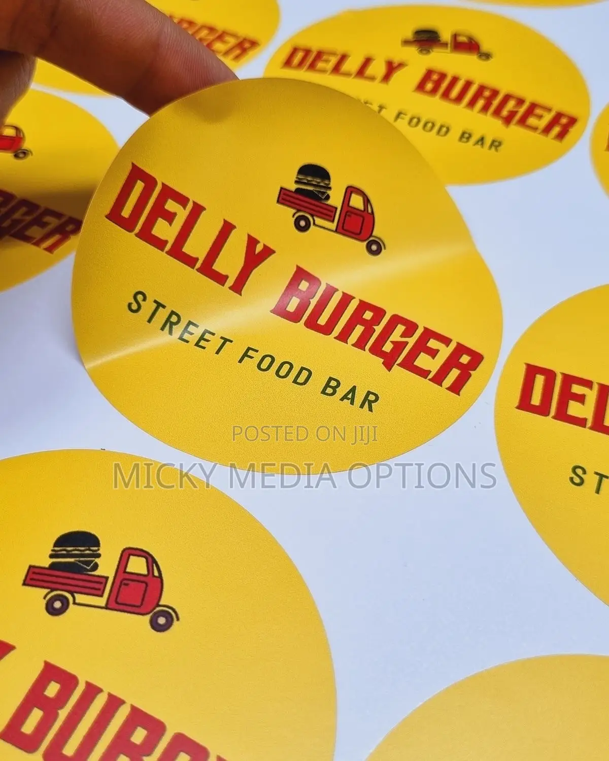 Custom Printed & Cut Stickers/ Labels