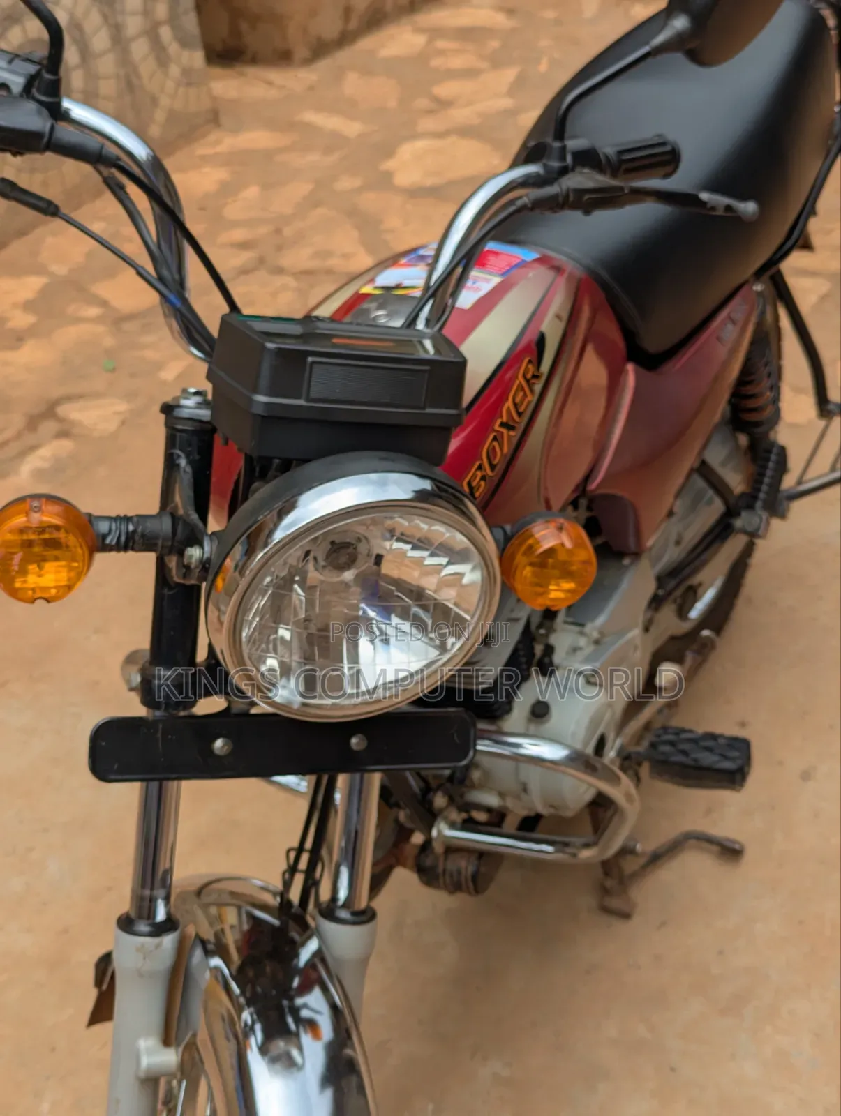 Bajaj Boxer 100 2010 Red