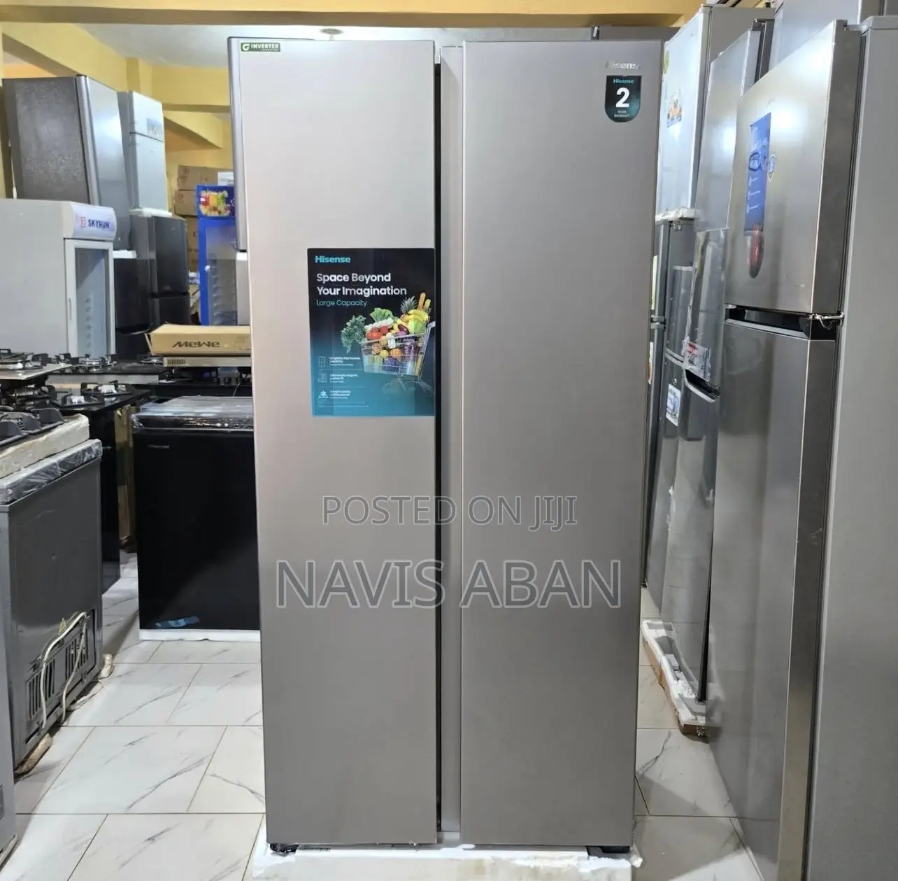 Hisense 560L Refrigerator Frost Free