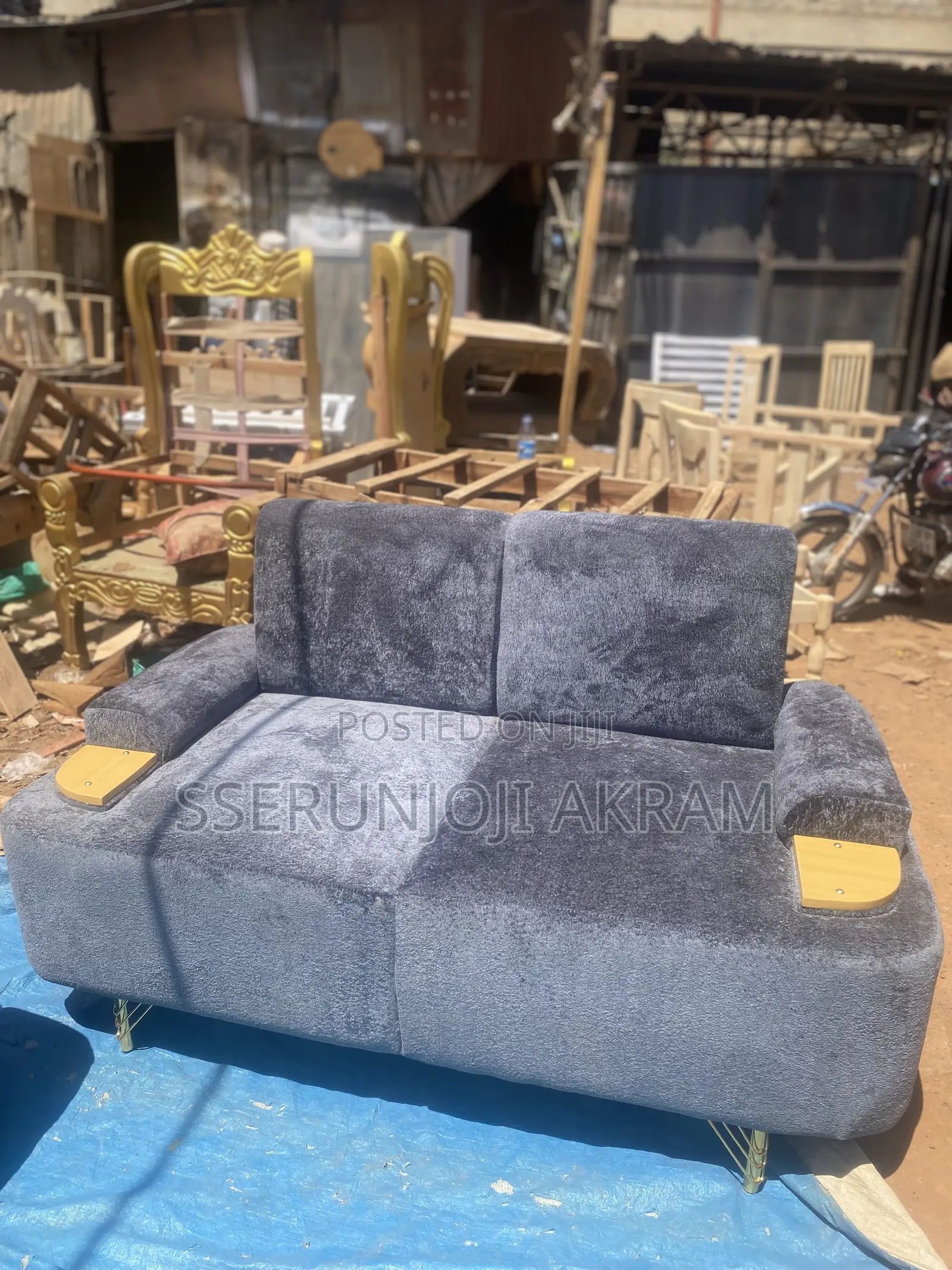 Gray Sofa Set