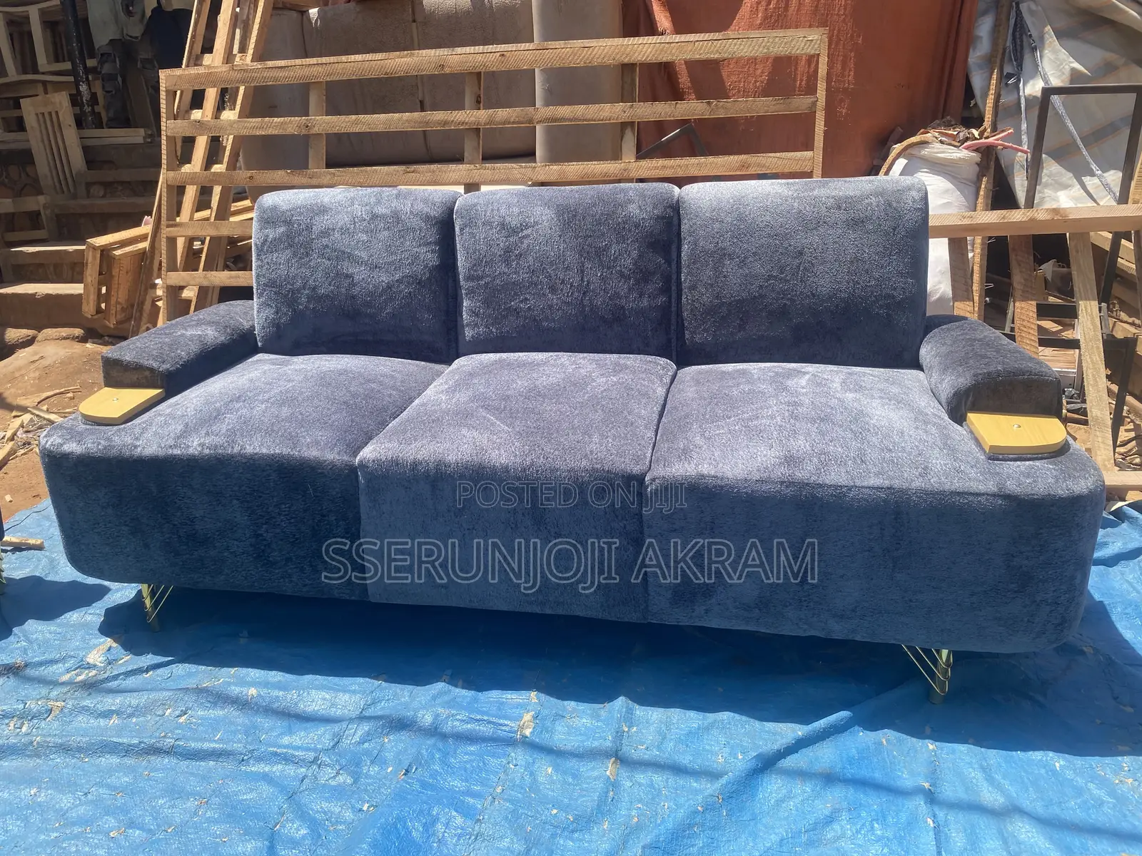 Gray Sofa Set