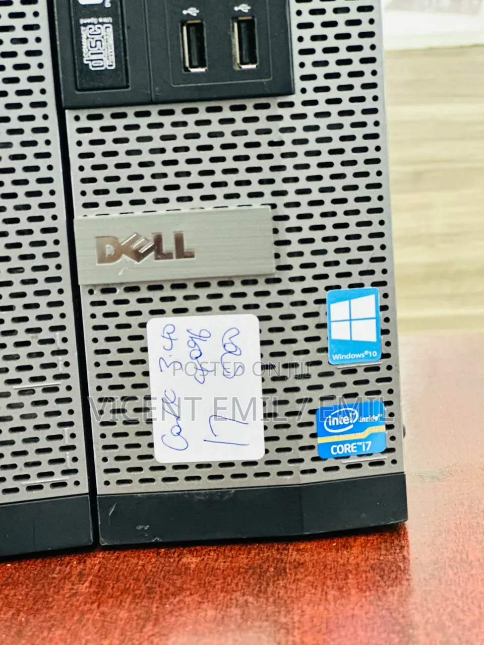 Desktop Computer Dell Optiplex 7020 SFF 4GB Intel Core i7 HDD 500GB