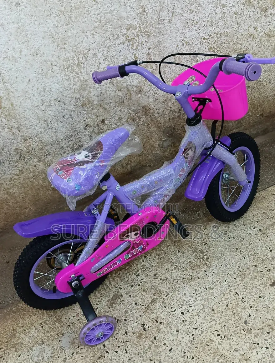 Purple Size 12 Children's Bicycle