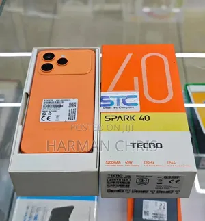 New Tecno Spark 40 256 GB Orange