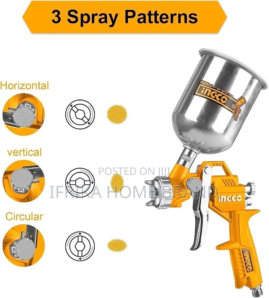 INGCO 400cc Air Spray Gun