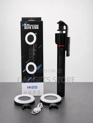 H12D 4-in-1 Ultra Long Extended Selfie Stick