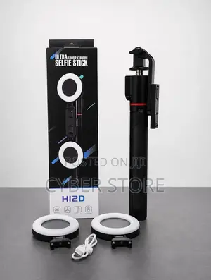 H12D 4-in-1 Ultra Long Extended Selfie Stick