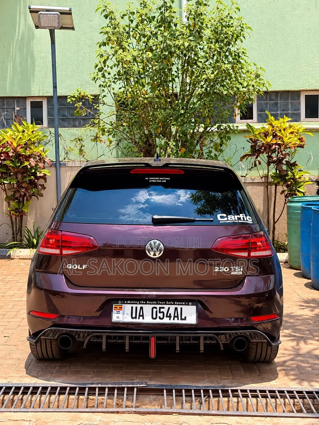 Volkswagen Golf TSI S 4-Door FWD 2017 Burgundy