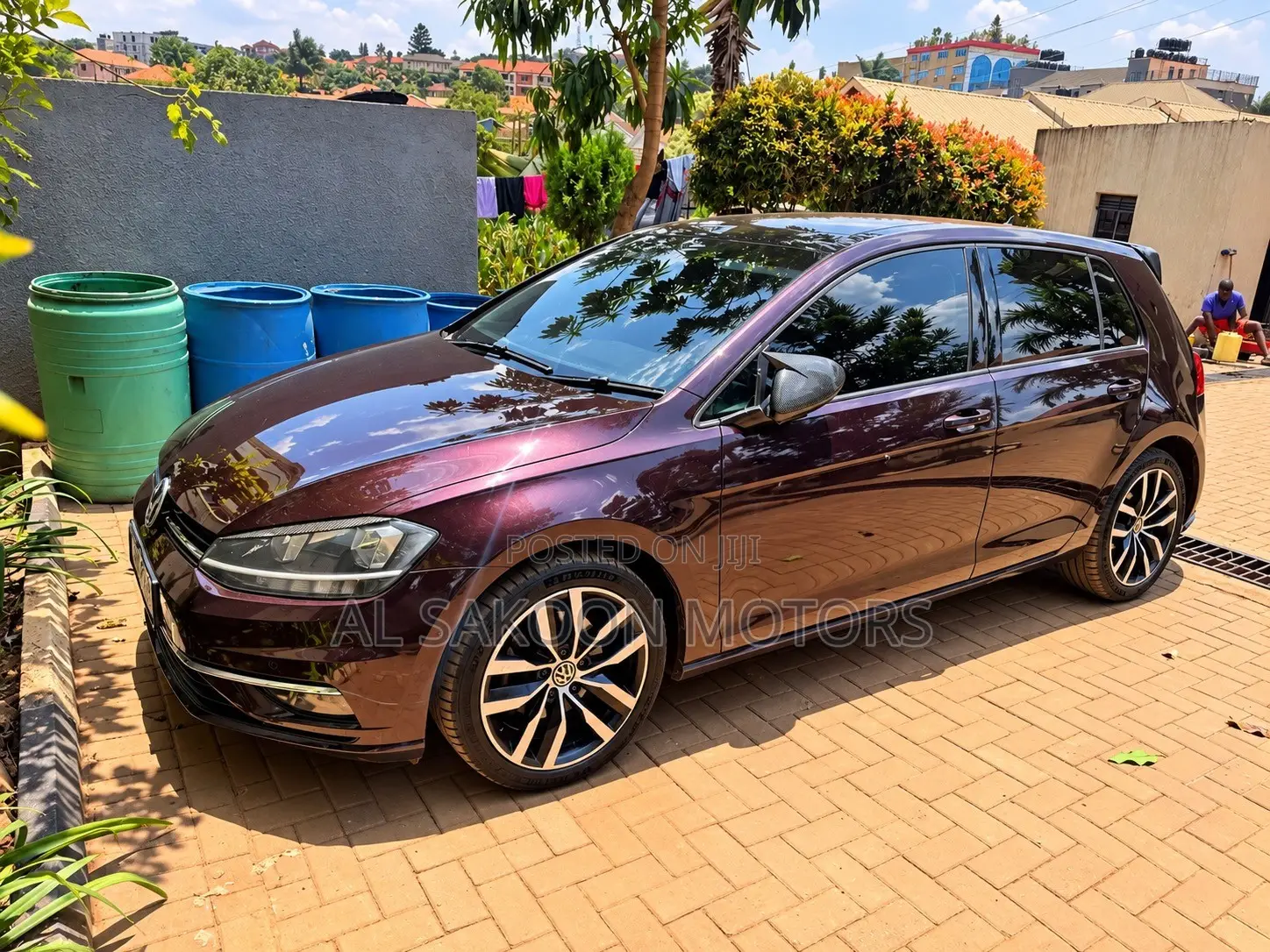 Volkswagen Golf TSI S 4-Door FWD 2017 Burgundy