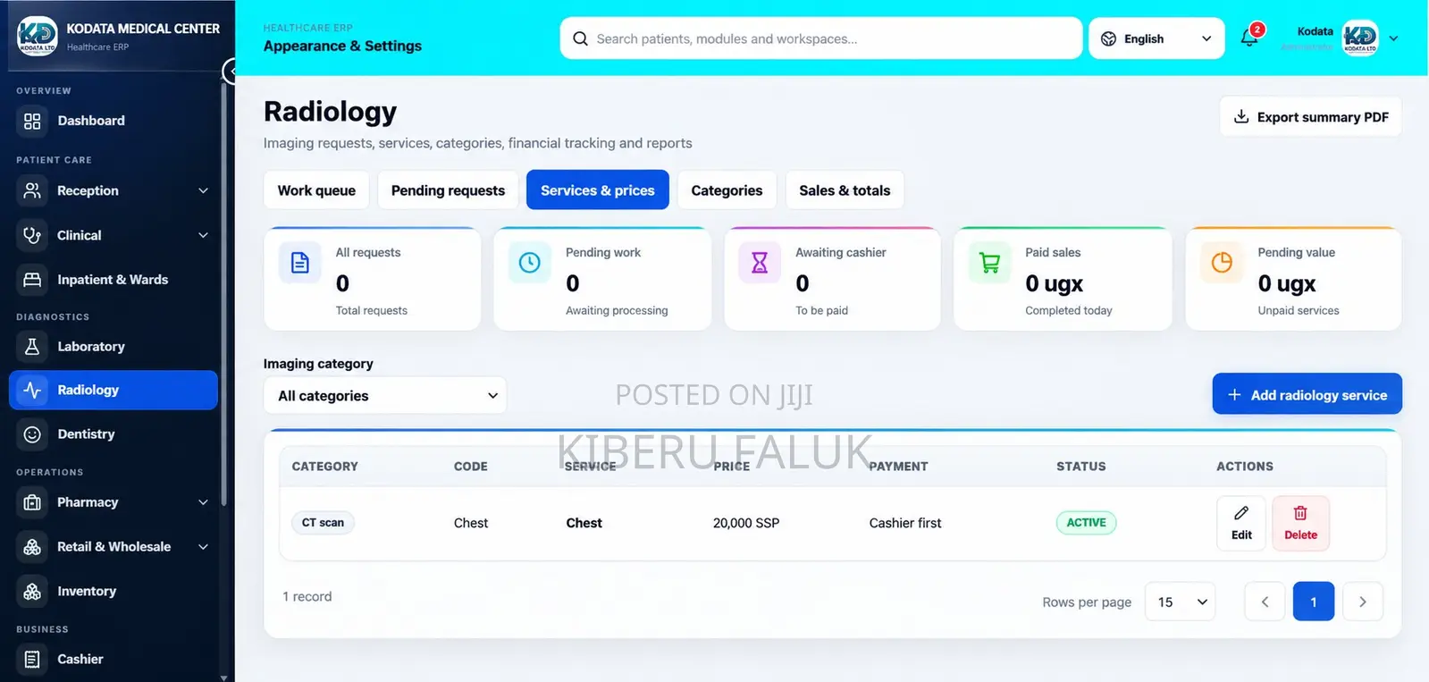 Kodata Healthcare Management Software