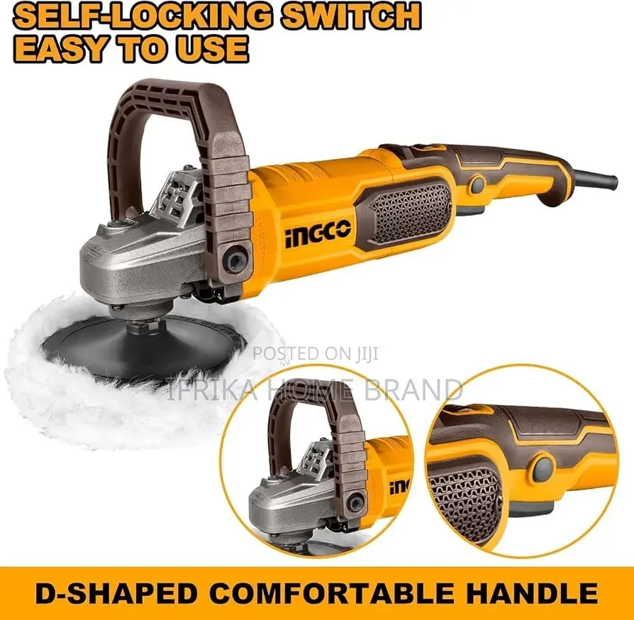 INGCO 1400W Angle Polisher (180mm)