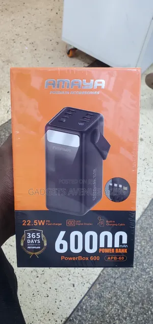 Amaya PowerBox 60,000mAh Power Bank I