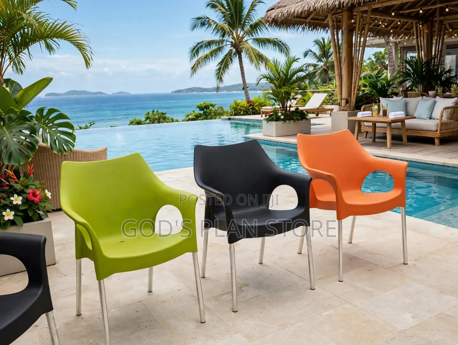 Bars/Clubs/Beach Plastic Metal Stands Chairs Plastic Chairs