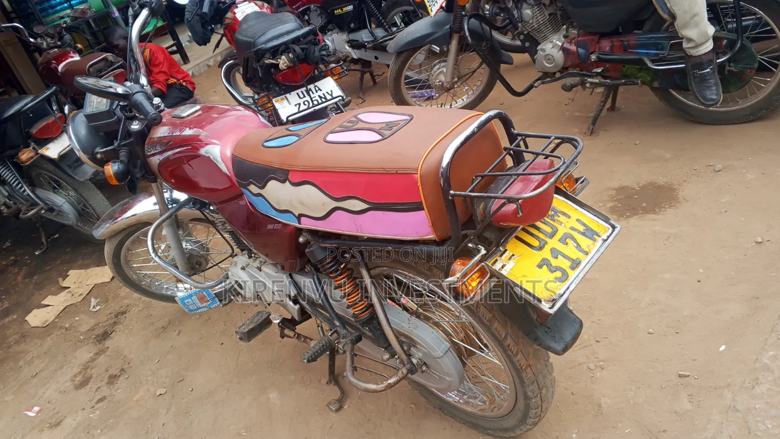 Bajaj Boxer 100 2015 Red