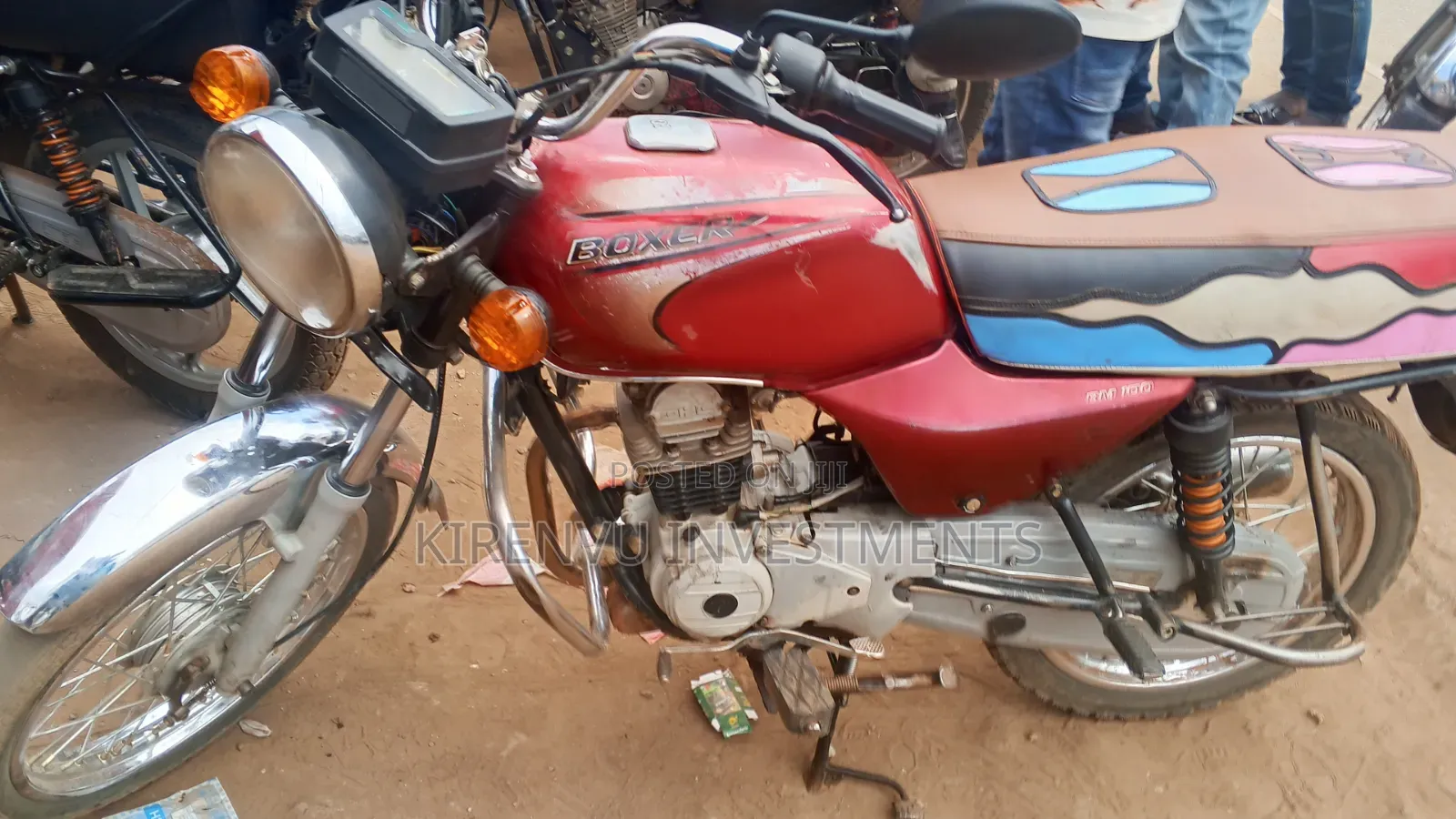 Bajaj Boxer 100 2015 Red