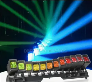 4in1 Moving Bar Wave Zoom Stage Light With Strobe Lines