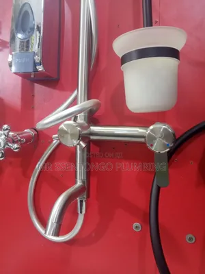 Shower Mixer Full Set Silver Hum Good Quality/All Types