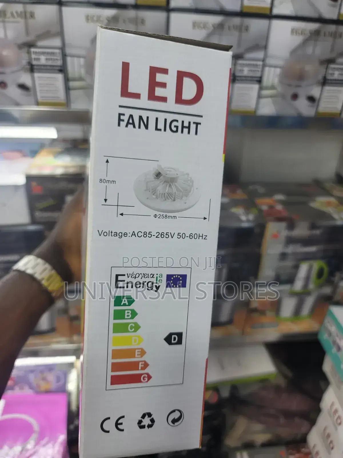 Led Multifunctional Fan Light