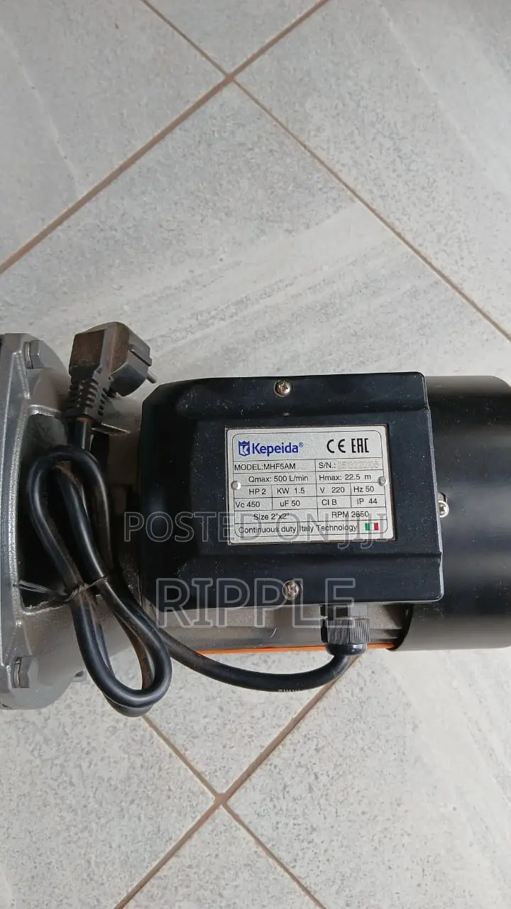 1500W AC Surface Water Pump 30,000l/H 22.5m Head | 2" Inlet Outlet