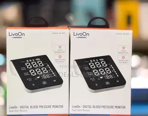 Porodo LiveOn Rechargeable Upper Arm Digital BP Monitor