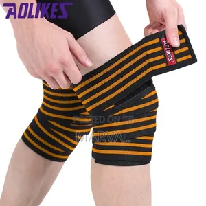Fitness WeightLifting Leg Knee Compression Straps