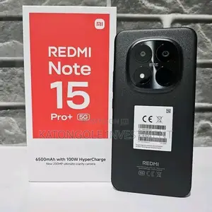 New Xiaomi Redmi Note 15 Pro+ 512 GB Black