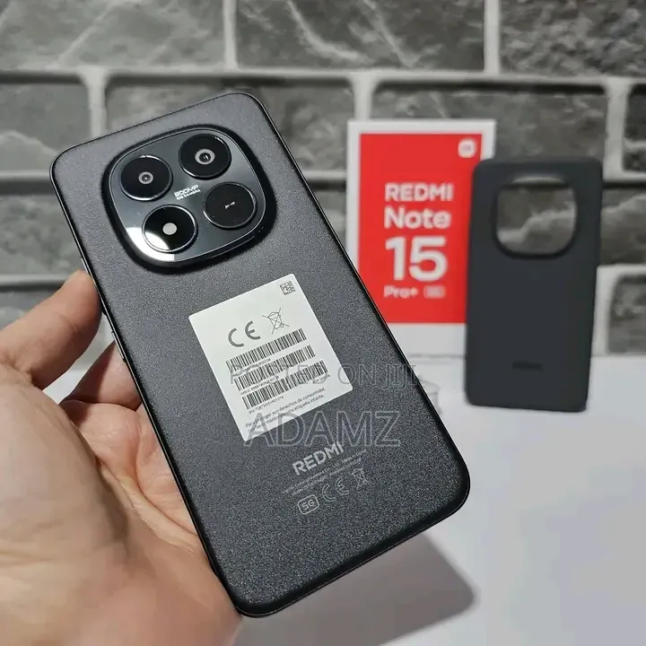 New Xiaomi Redmi Note 15 Pro+ 512 GB Black