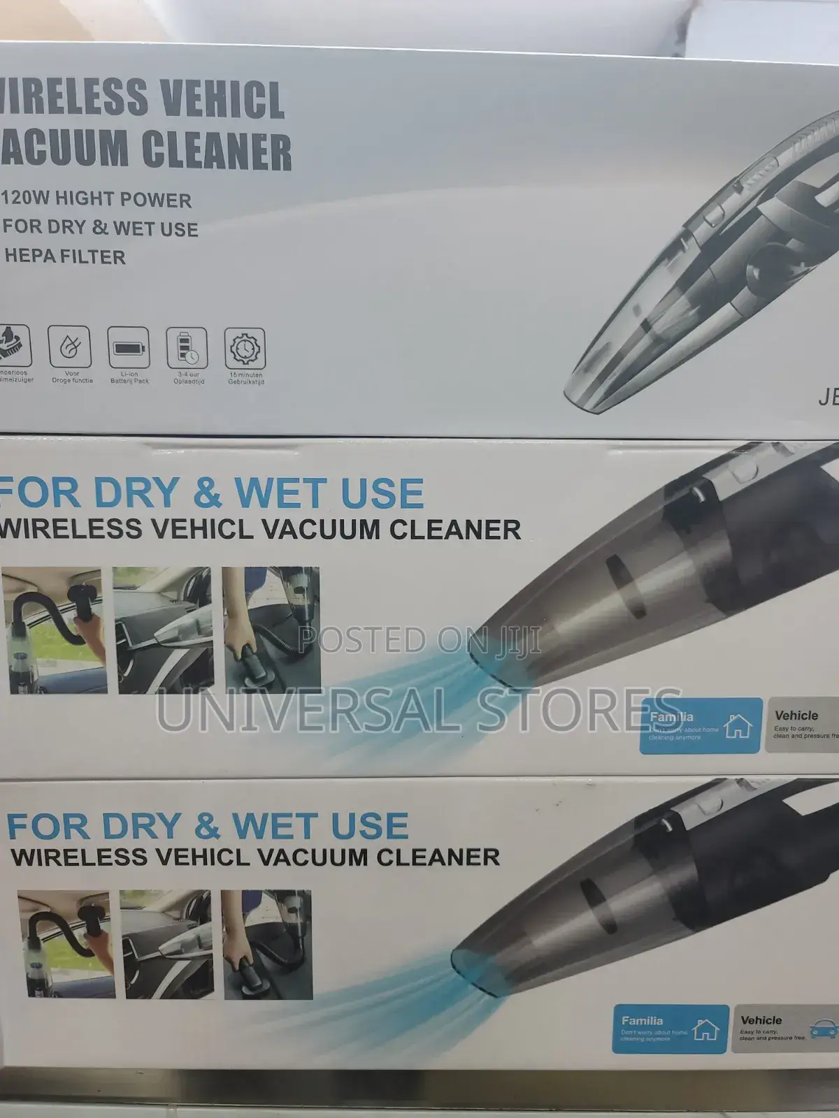 Wireless Vehicle Vacuum Cleaner